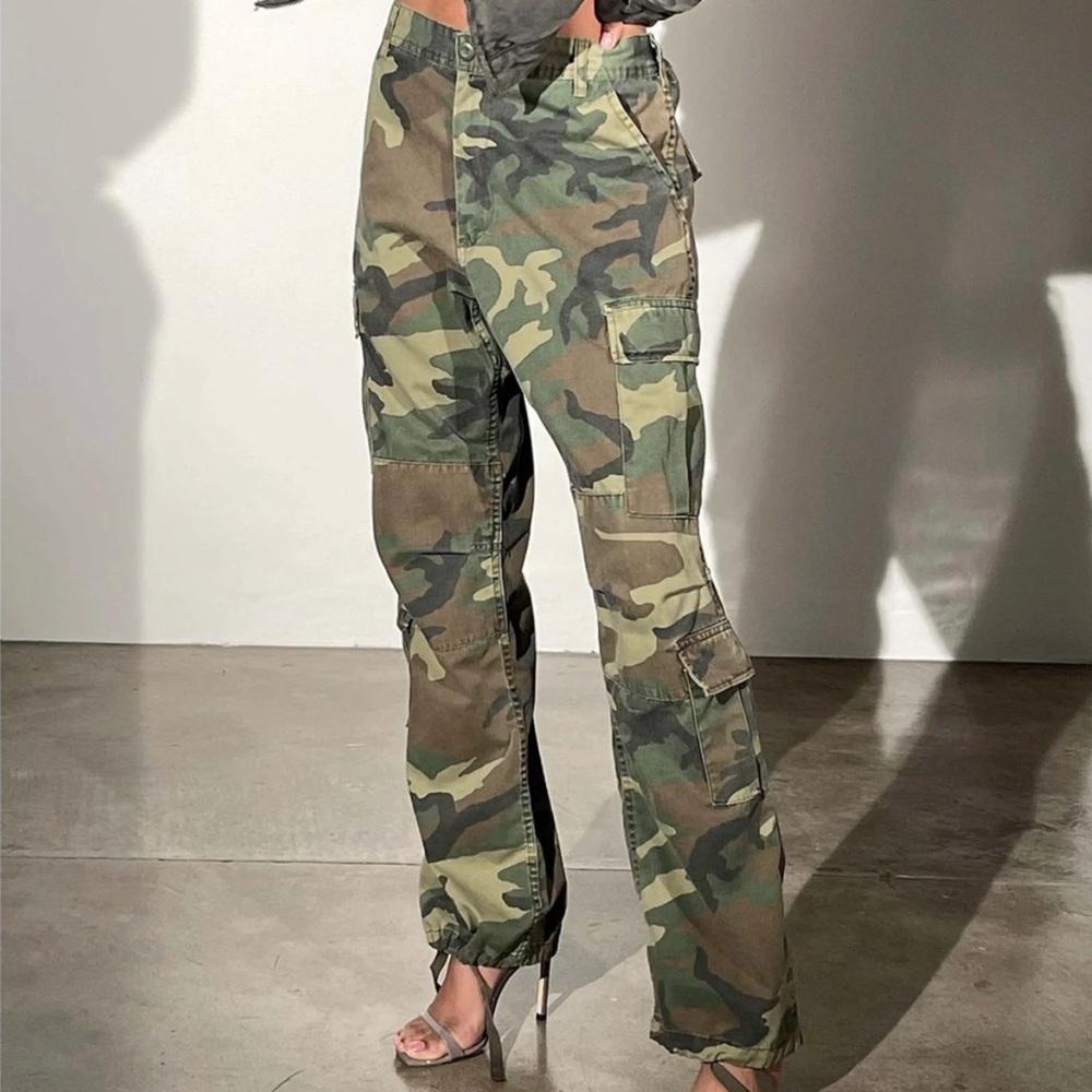 LOCAL EUROPEAN CAMO CARGO PANTS
